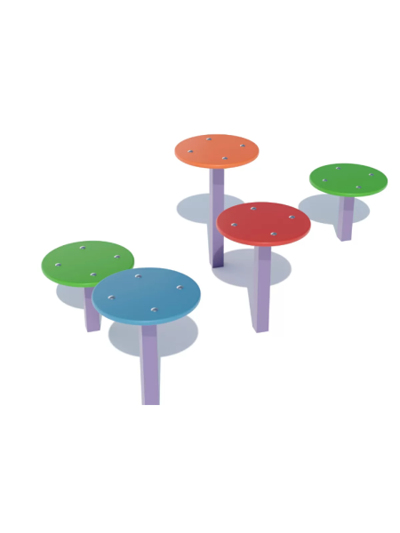 Гімнастичні стовпчики для дитячого майданчика Кроки Гімнастичні стовпчики для дитячого майданчика Кроки